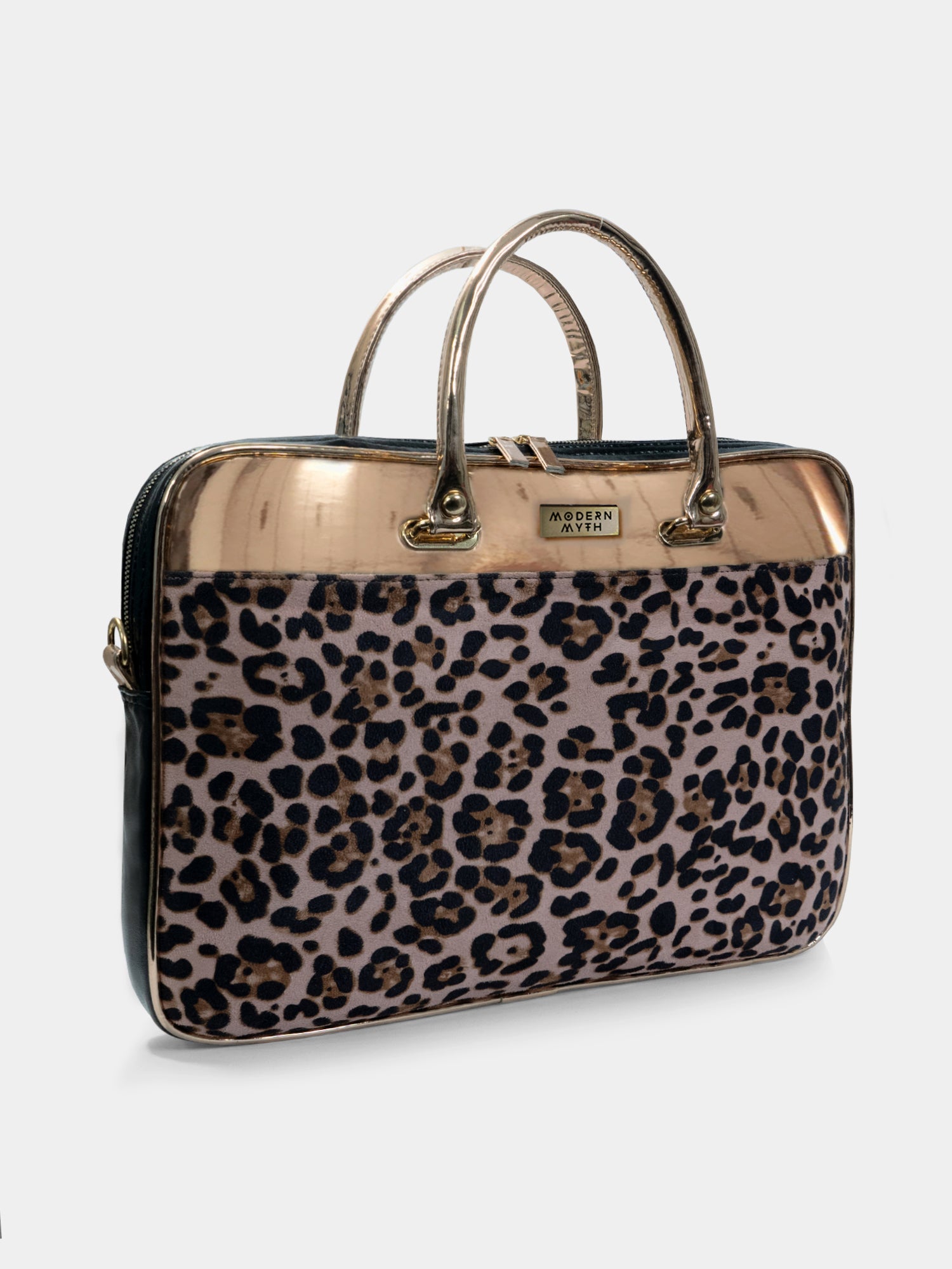 Modern Myth Leopard Cheetah Print & Metallic Rosegold Laptop Sleeve Bag For  Up To 15 Laptop/macbook: Buy Modern Myth Leopard Cheetah Print & Metallic  Rosegold Laptop Sleeve Bag For Up To 15