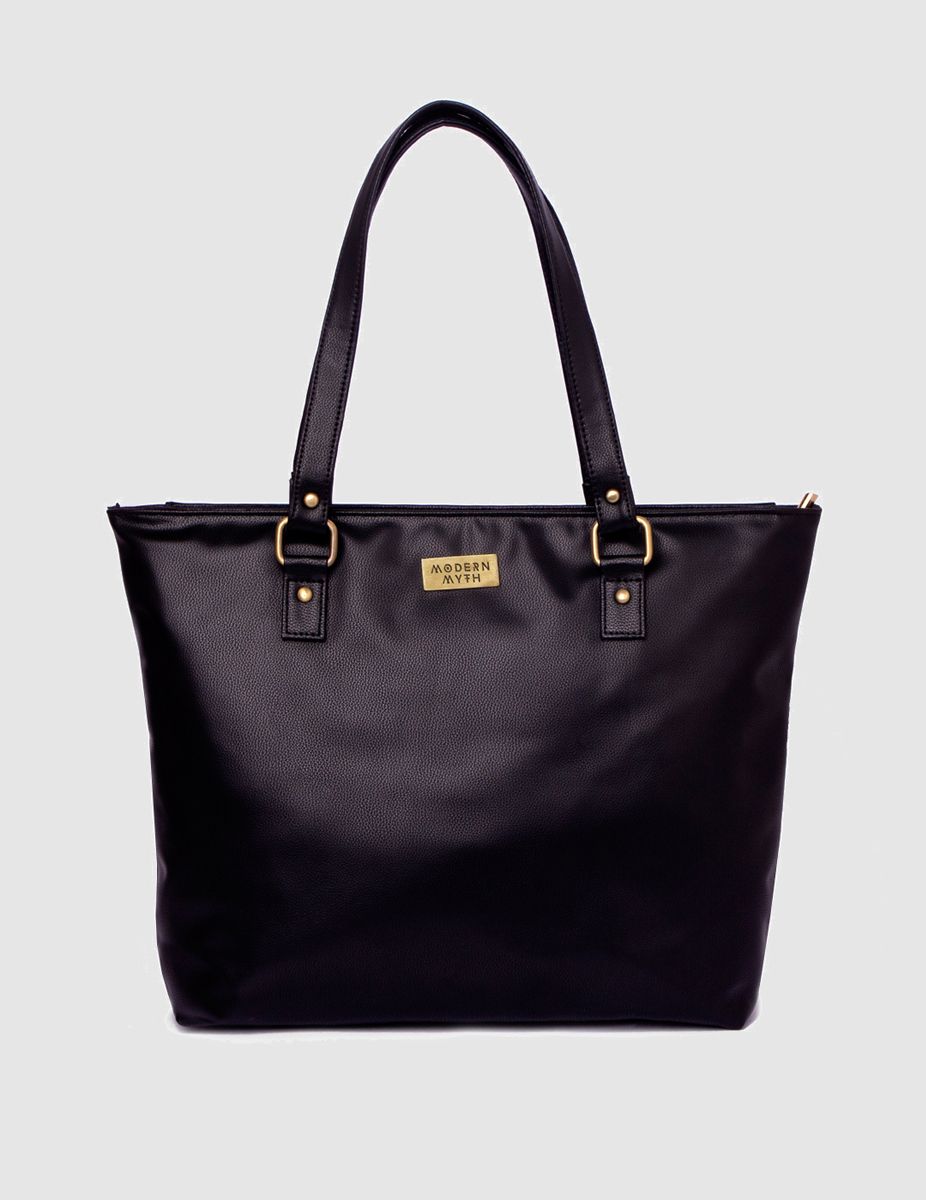 Black Kohl Tote Bag Modern Myth