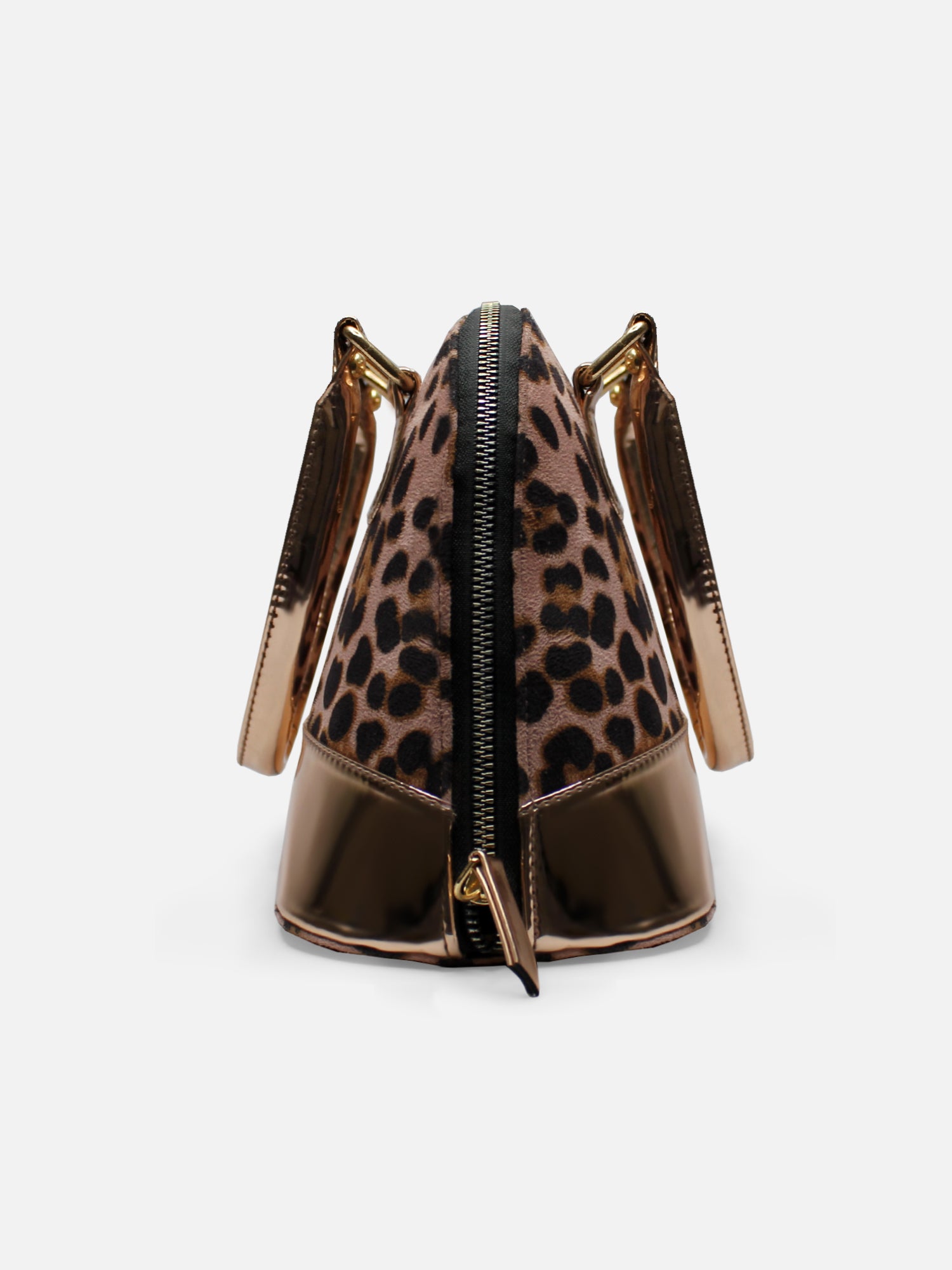 Guess Iseline Leopard Leather Shoulder Bag