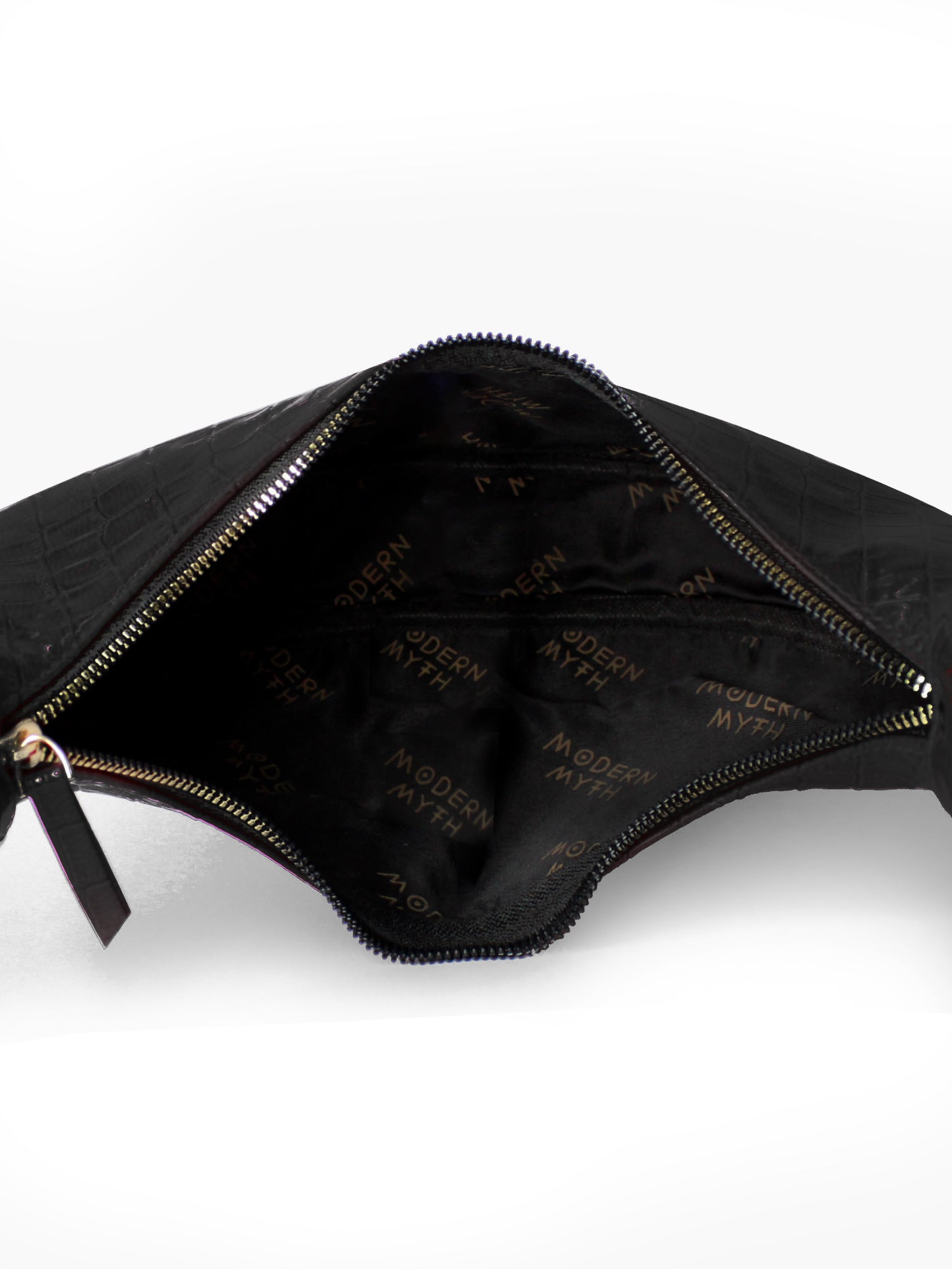 Rare Moynat Gaby PM Leather Tote Bag Shoulder Hand Bag Black Used
